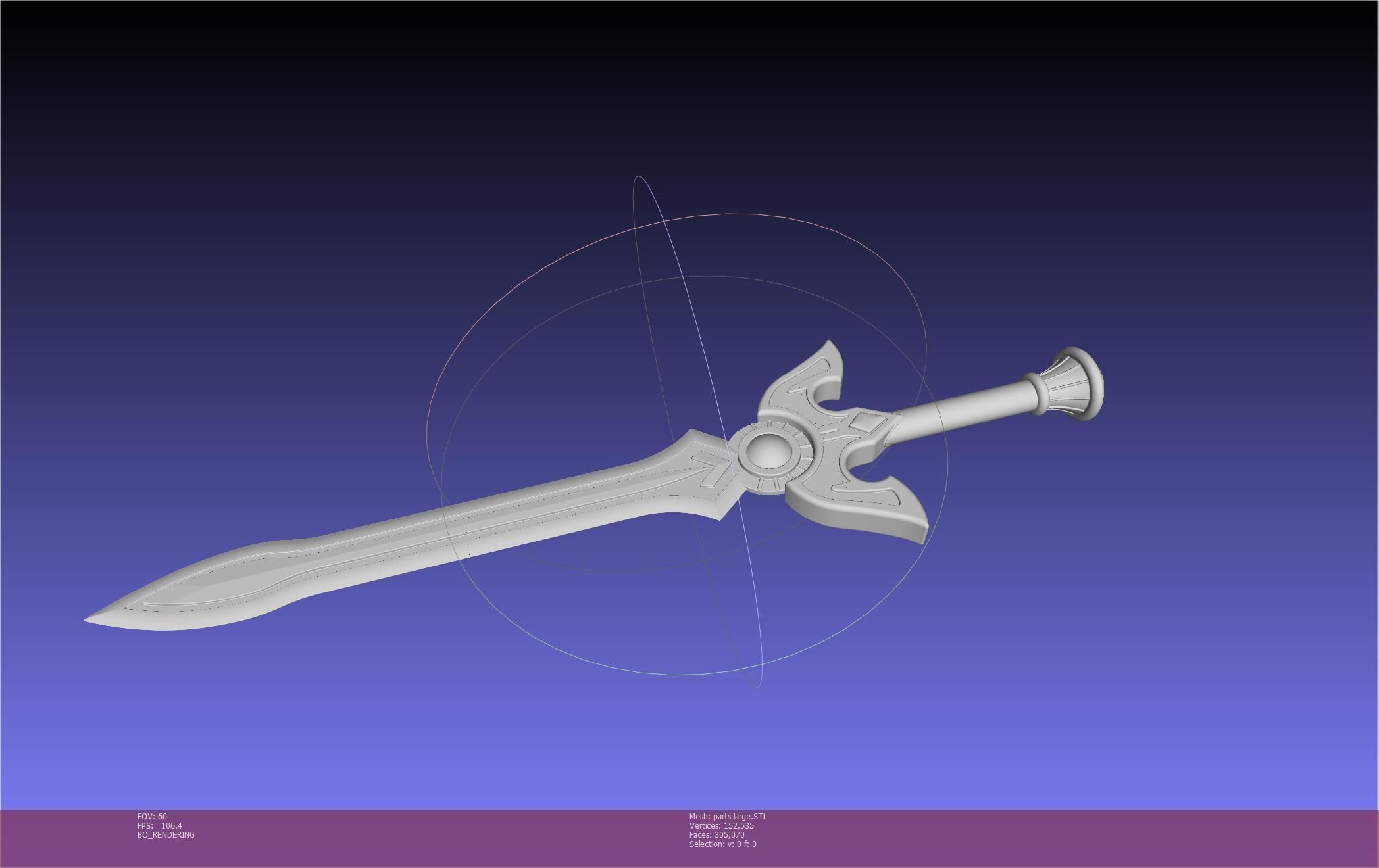 Shield Hero Sword Hero Sword Printable Assembly 3D print model_87