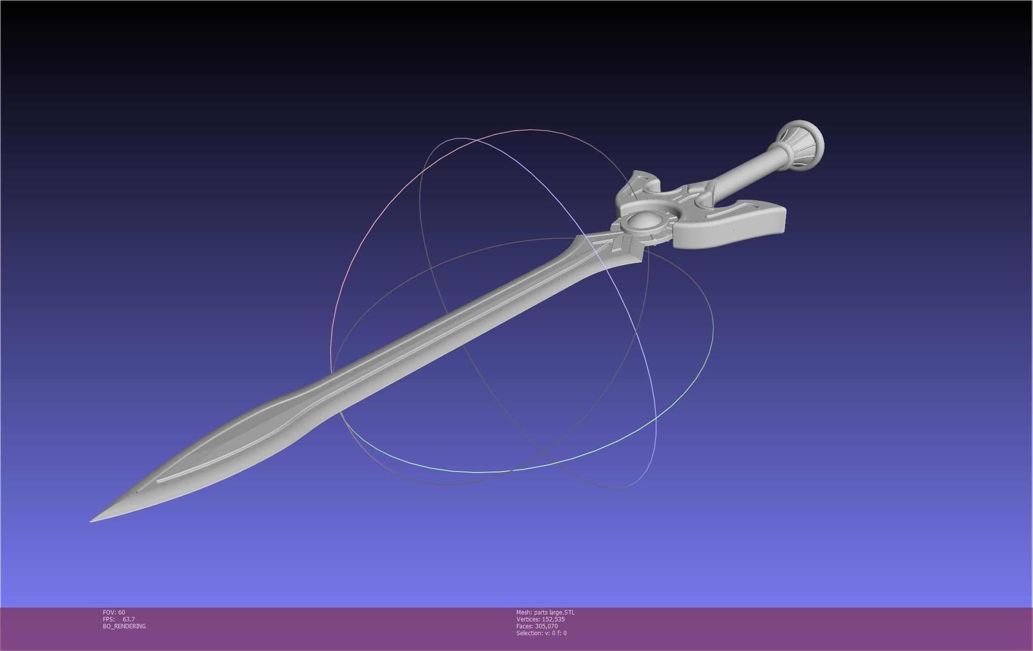 Shield Hero Sword Hero Sword Printable Assembly 3D print model_73