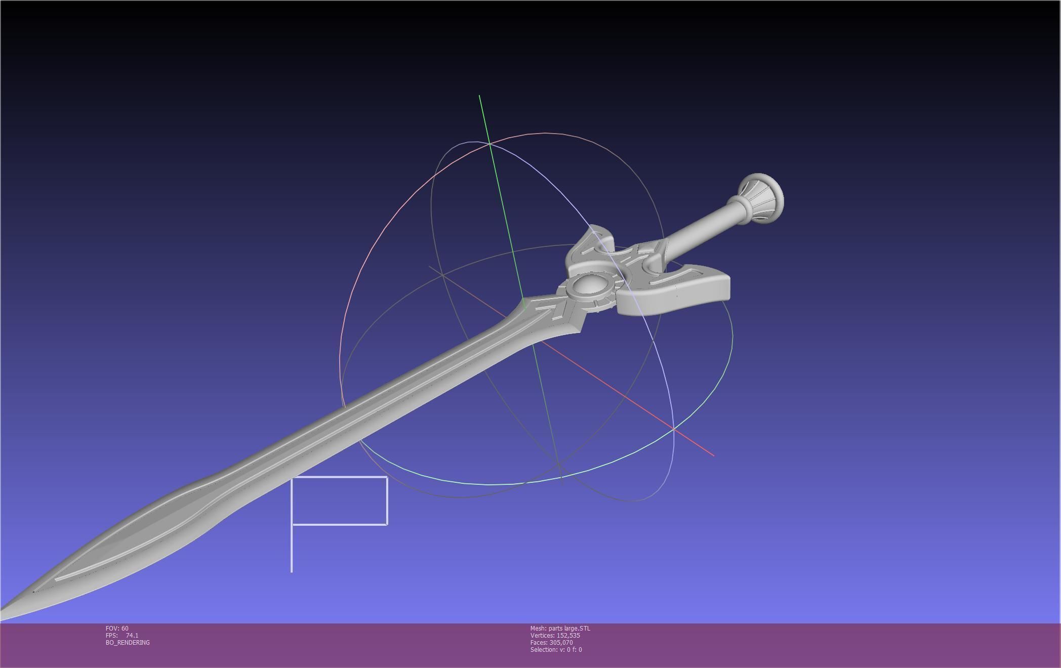 Shield Hero Sword Hero Sword Printable Assembly 3D print model_74