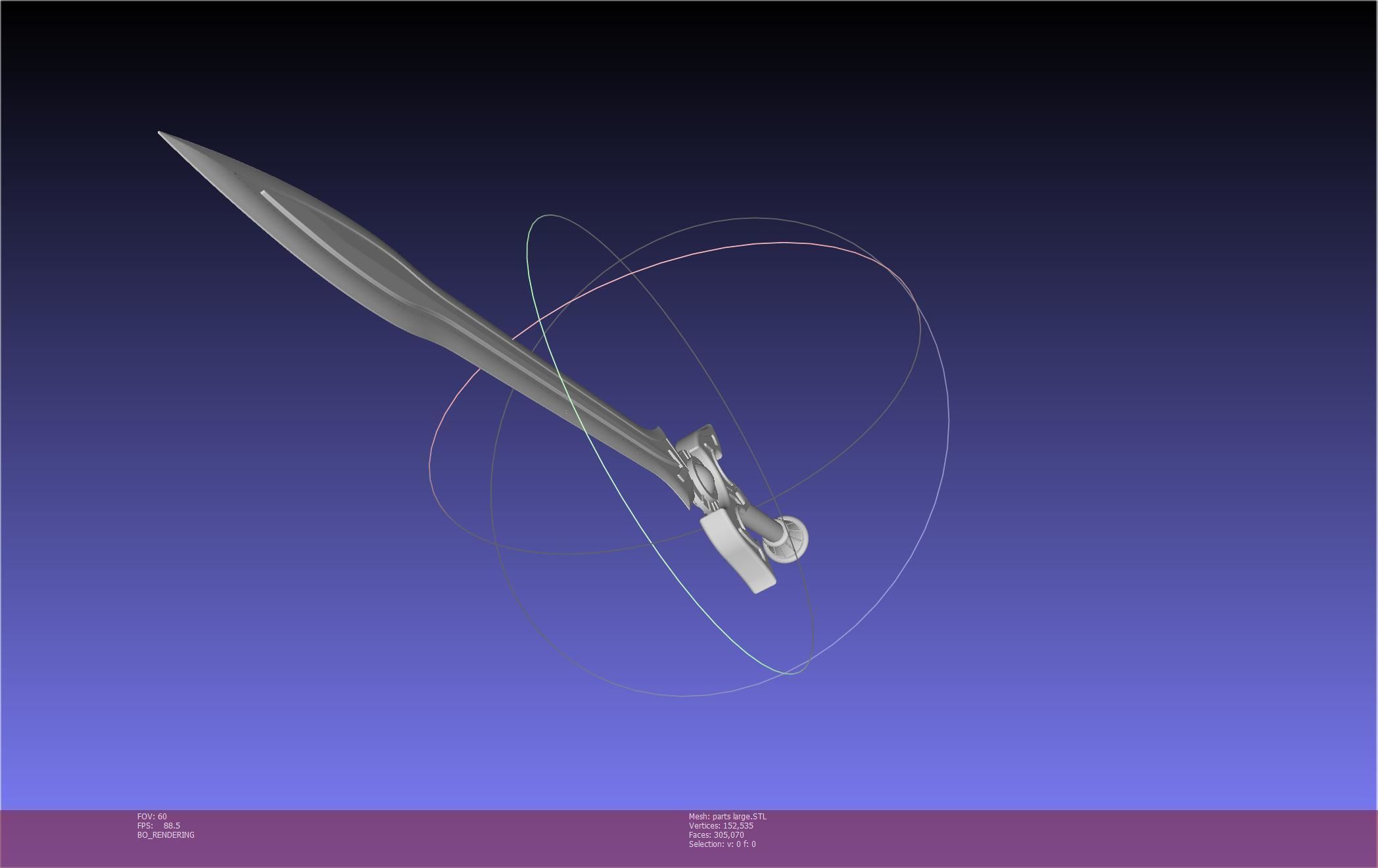 Shield Hero Sword Hero Sword Printable Assembly 3D print model_98