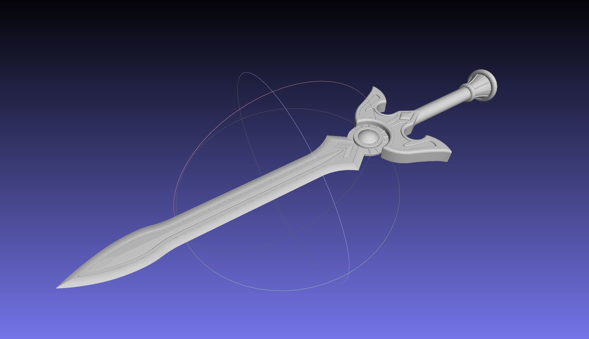 Shield Hero Sword Hero Sword Printable Assembly 3D print model_5