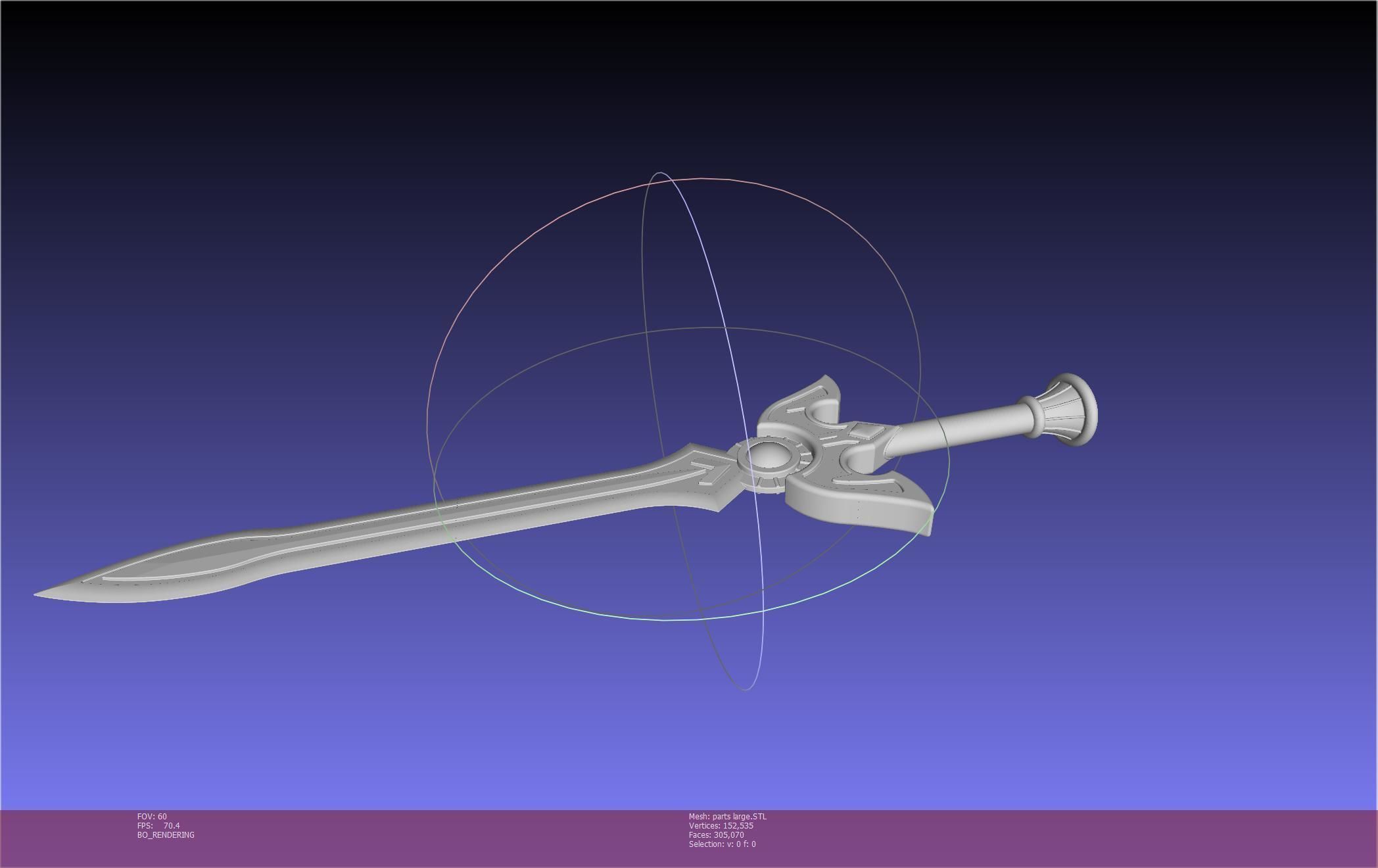 Shield Hero Sword Hero Sword Printable Assembly 3D print model_86