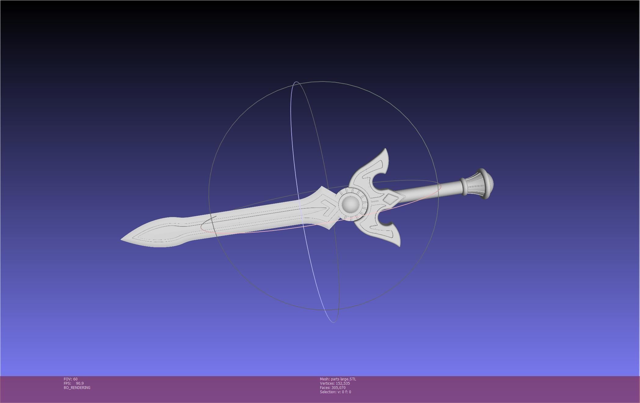 Shield Hero Sword Hero Sword Printable Assembly 3D print model_91