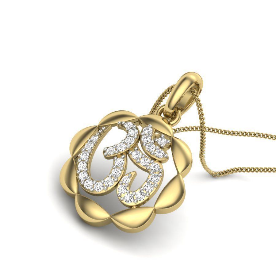 Spiritual pendant 3dm render detail 3D print model 3D print model_4