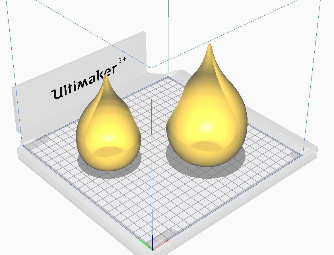 Teardrops Tealight Candle Holder 3D print model_4