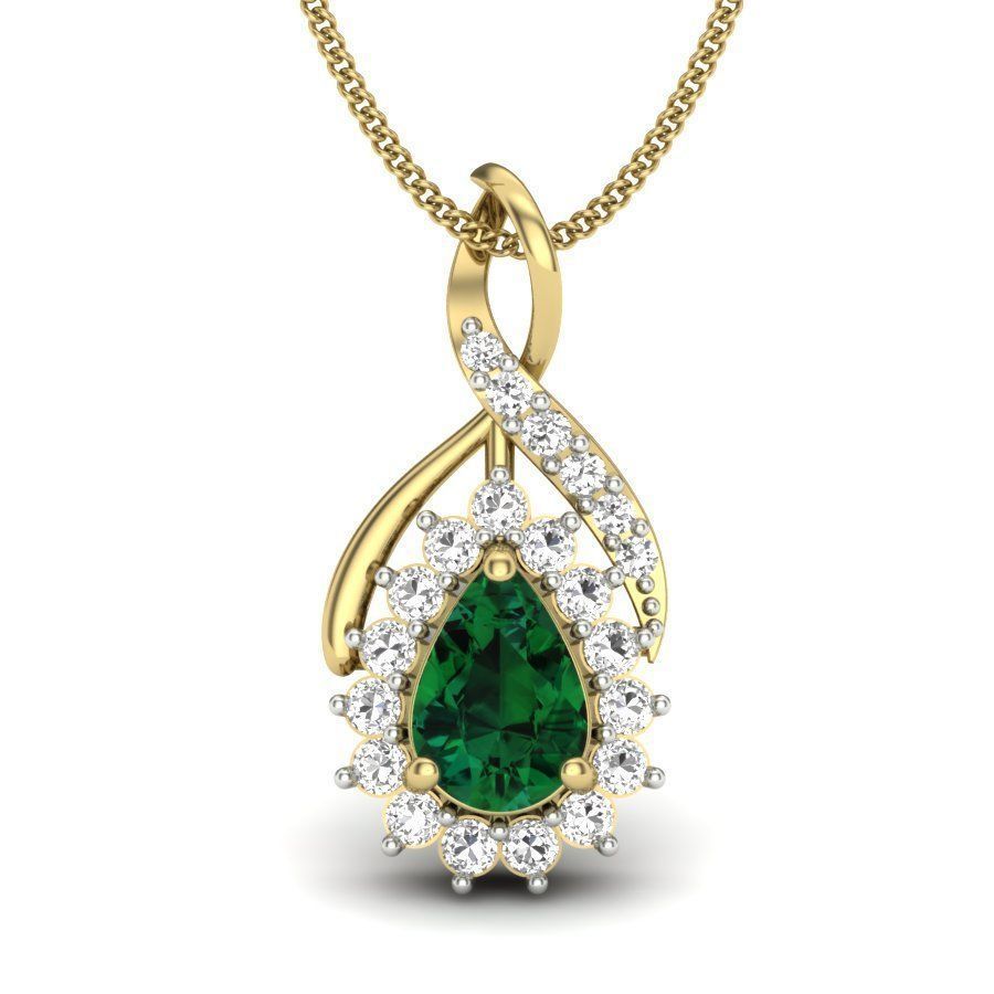 Women pendant 3dm render detail 3D print model 3D print model_5