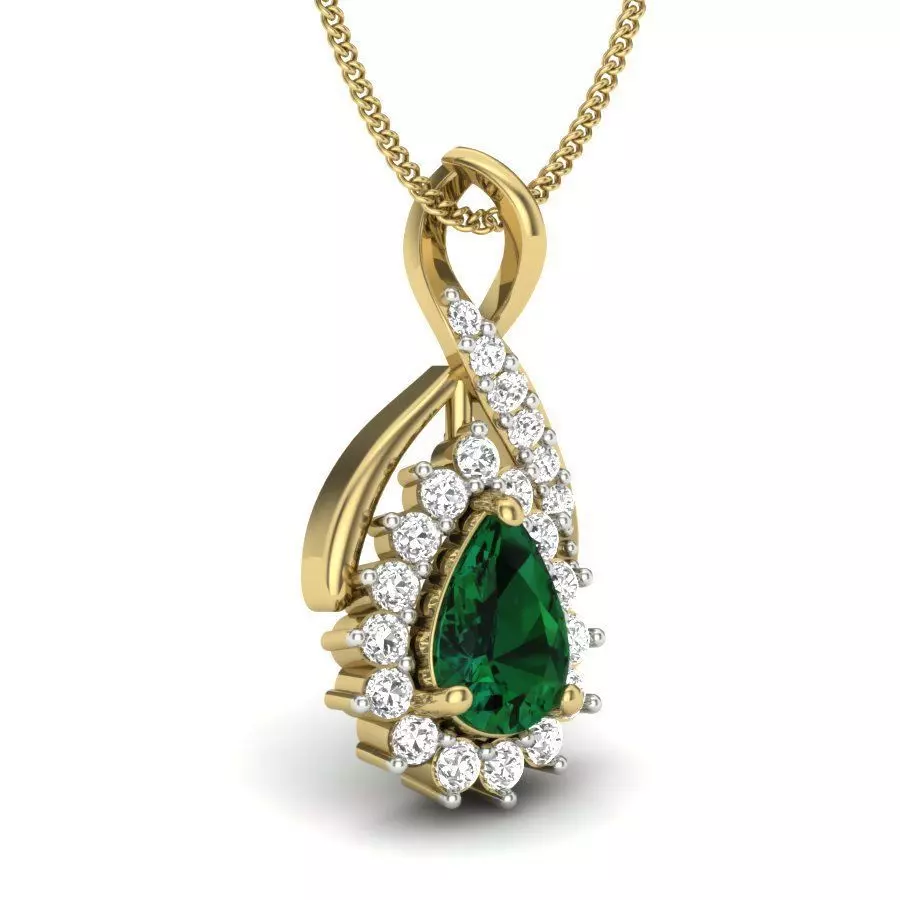 Women pendant 3dm render detail 3D print model 3D print model_0