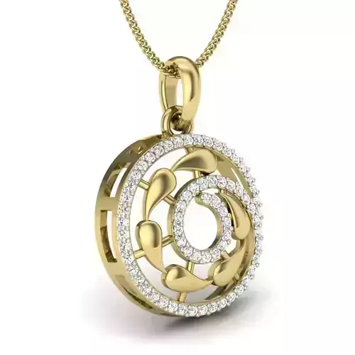 Women pendant 3dm render detail 3D print model