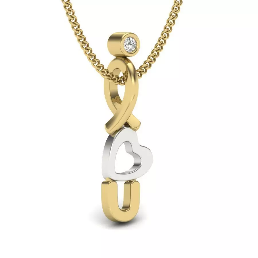 ILU pendant 3dm render detail 3D print model 3D print model