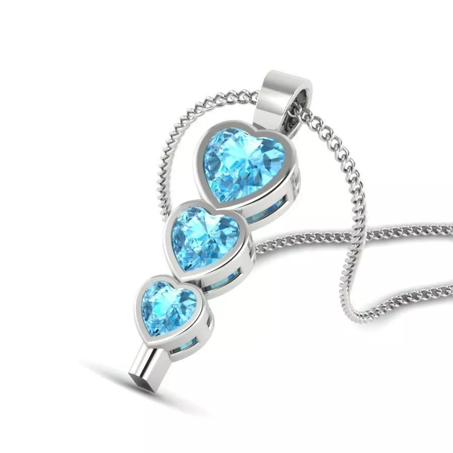 Women pendant 3dm render detail 3D print model 3D print model_0