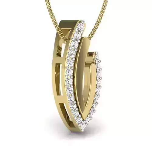 Women pendant 3dm render detail 3D print model