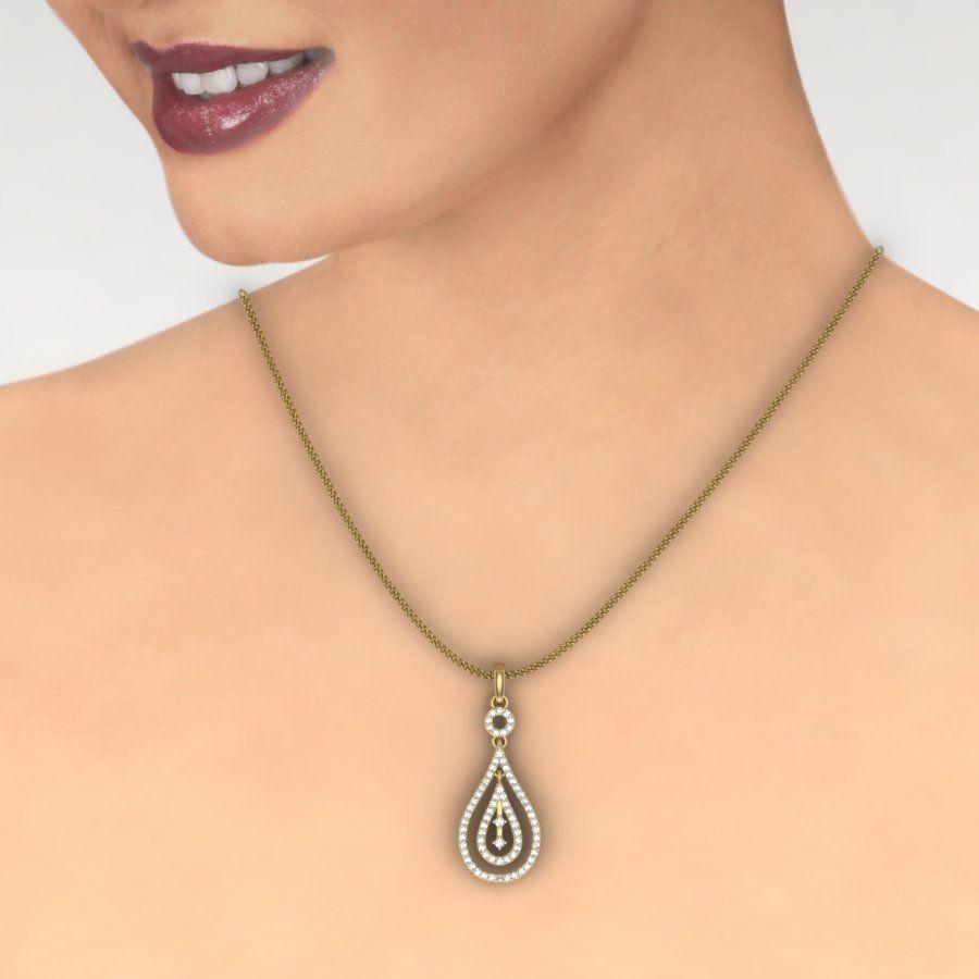 Women pendant 3dm render detail 3D print model 3D print model_1