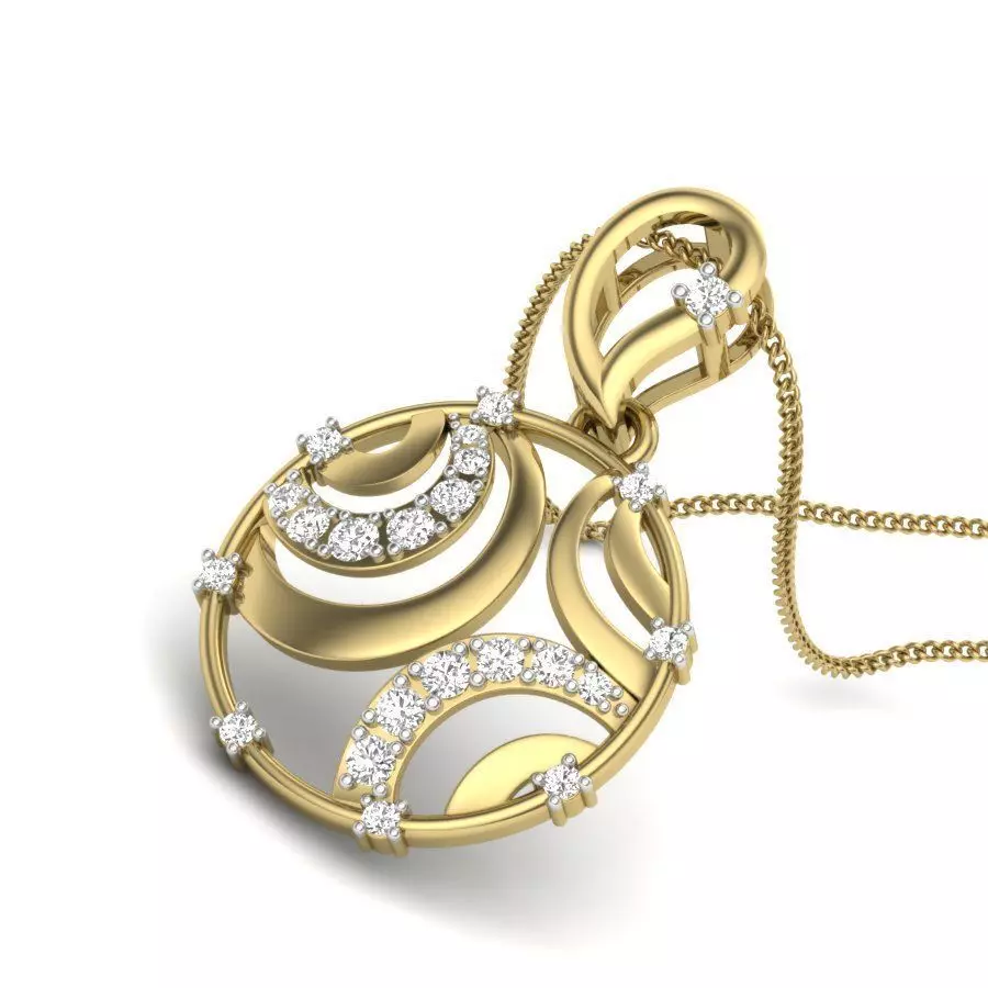 Women pendant 3dm render detail 3D print model 3D print model_0