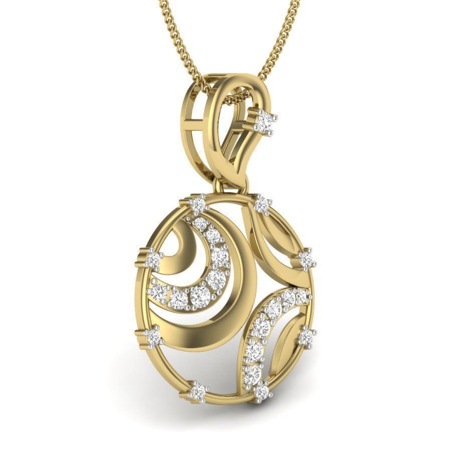 Women pendant 3dm render detail 3D print model 3D print model_2