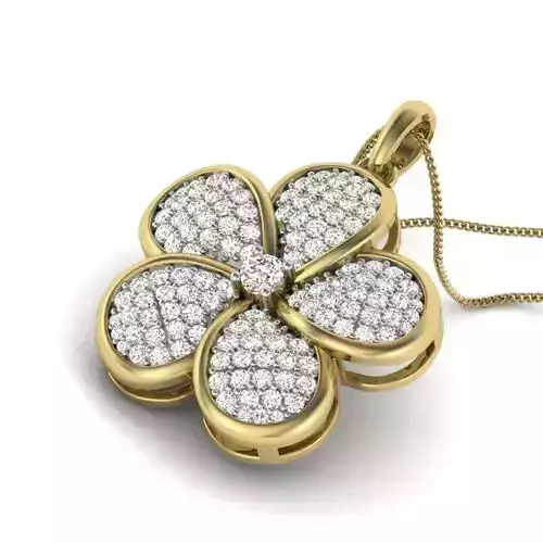 Women pendant 3dm render detail 3D print model