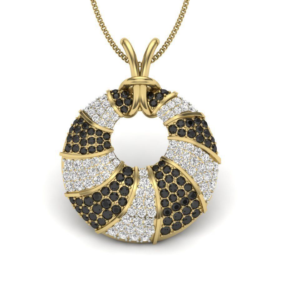 Women pendant 3dm render detail 3D print model 3D print model_5