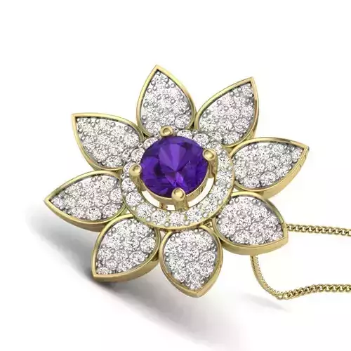 Women pendant 3dm render detail 3D print model