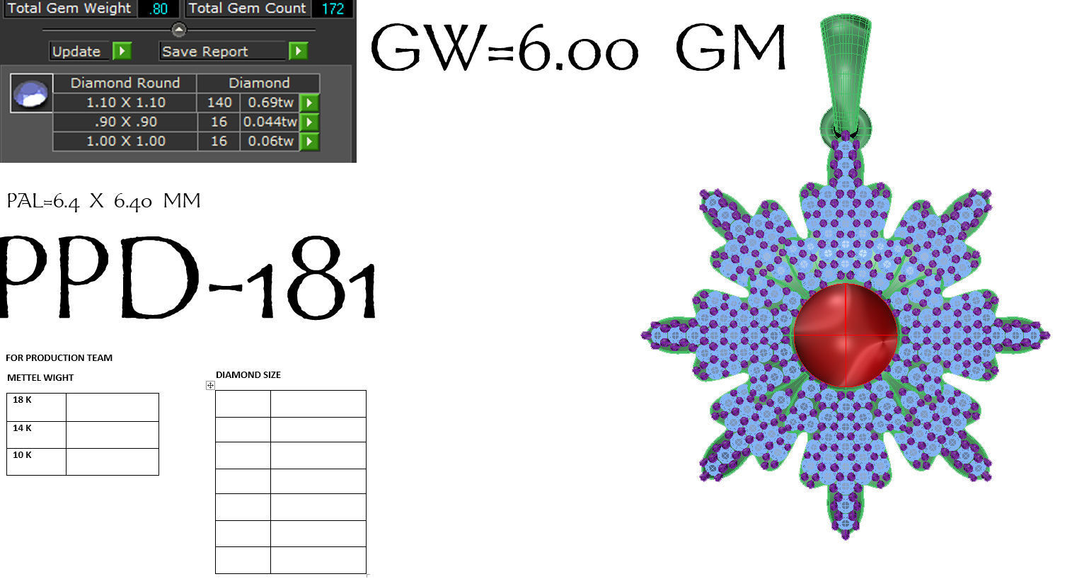 Women pendant 3dm render detail 3D print model 3D print model_6