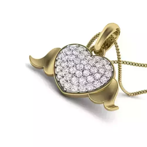 Women pendant 3dm render detail 3D print model