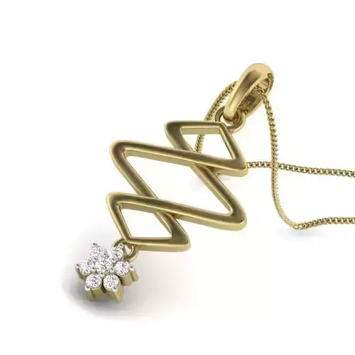 Women pendant 3dm render detail 3D print model