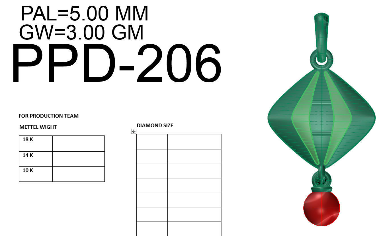 Women pendant 3dm render detail 3D print model 3D print model_6