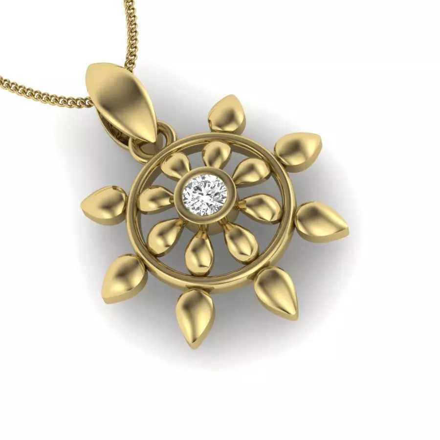 Women pendant 3dm render detail 3D print model 3D print model_0