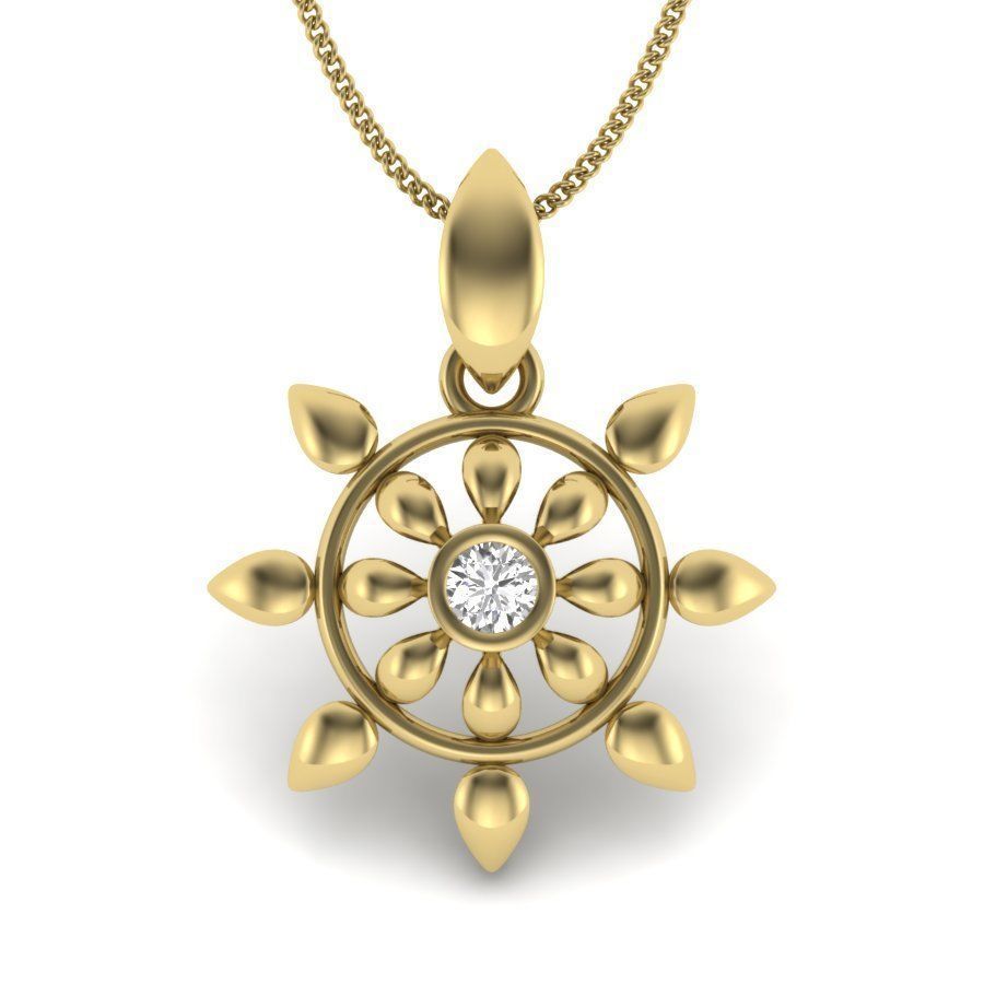 Women pendant 3dm render detail 3D print model 3D print model_3