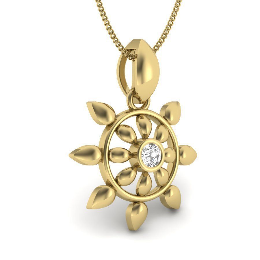 Women pendant 3dm render detail 3D print model 3D print model_4