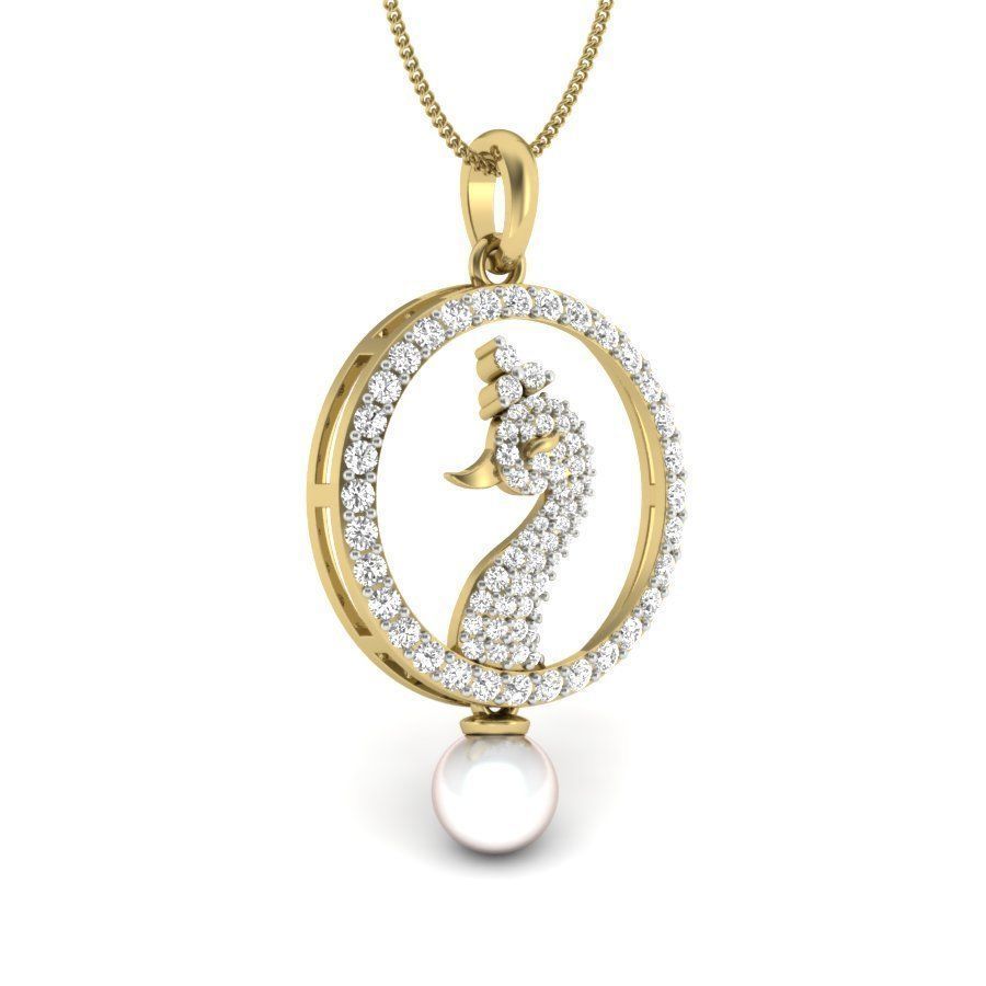 Women pendant 3dm render detail 3D print model 3D print model_3