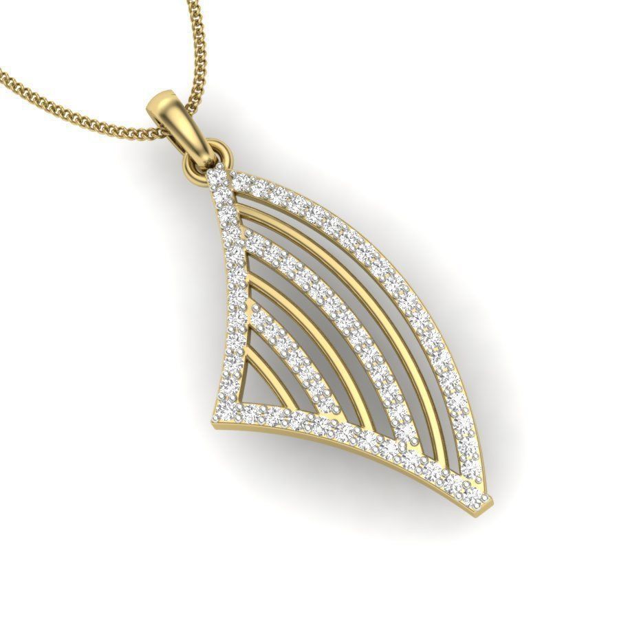 Women pendant 3dm render detail 3D print model 3D print model_4