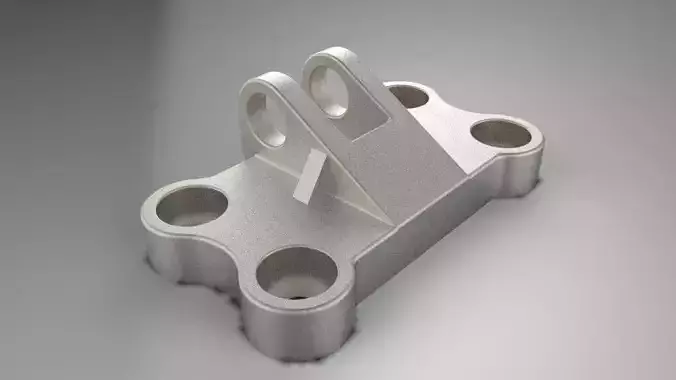 GE jet engine bracket