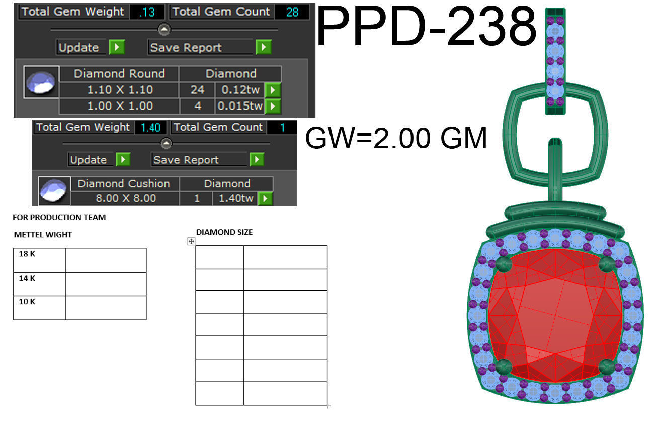 Women pendant 3dm render detail 3D print model 3D print model_6