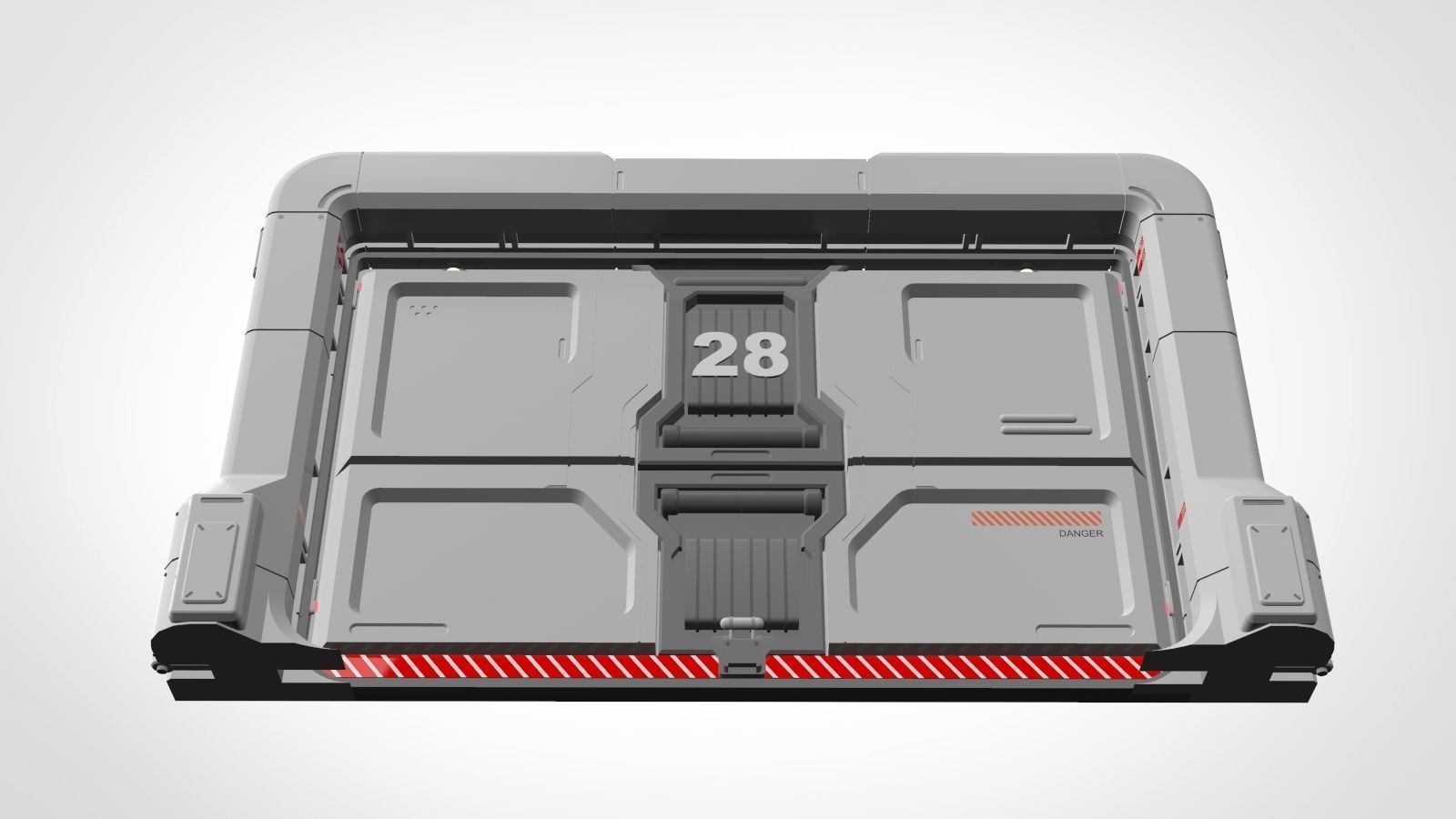 sci fi door 19 3D model_6