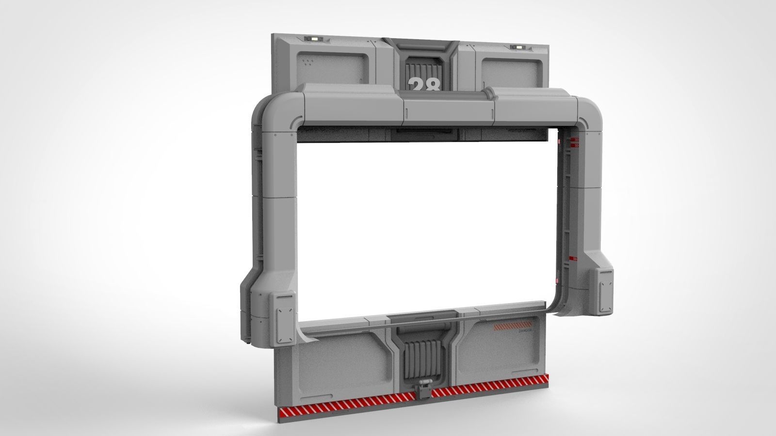 sci fi door 19 3D model_14