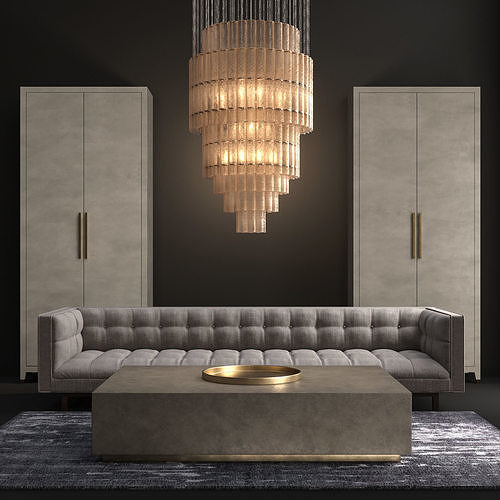 Restoration Hardware Set 5 3D model