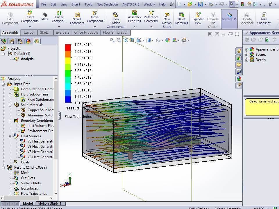Transient Heat Transfer Simulation in Soli... free 3D Model