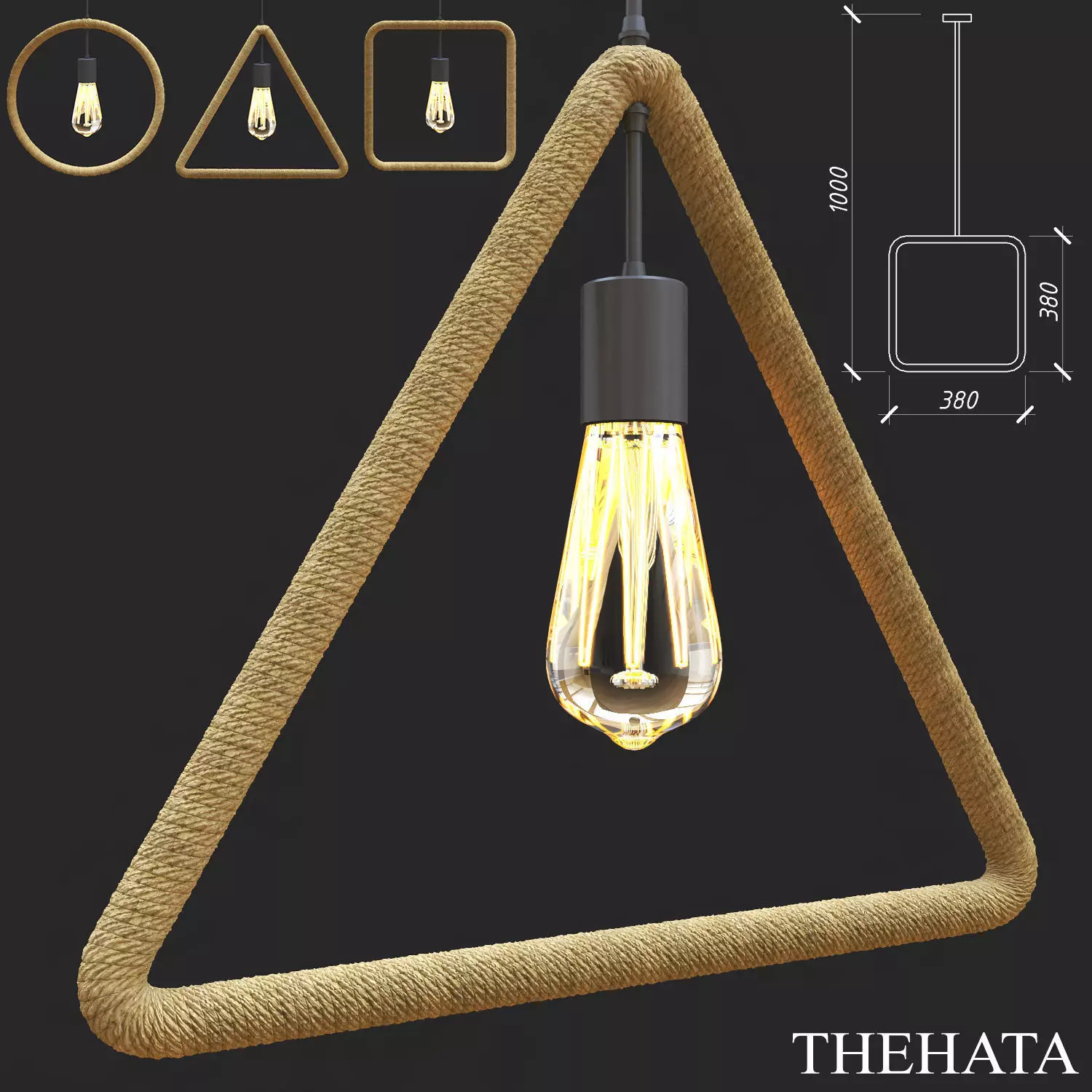 Handing Lamps TheHata 3D model
