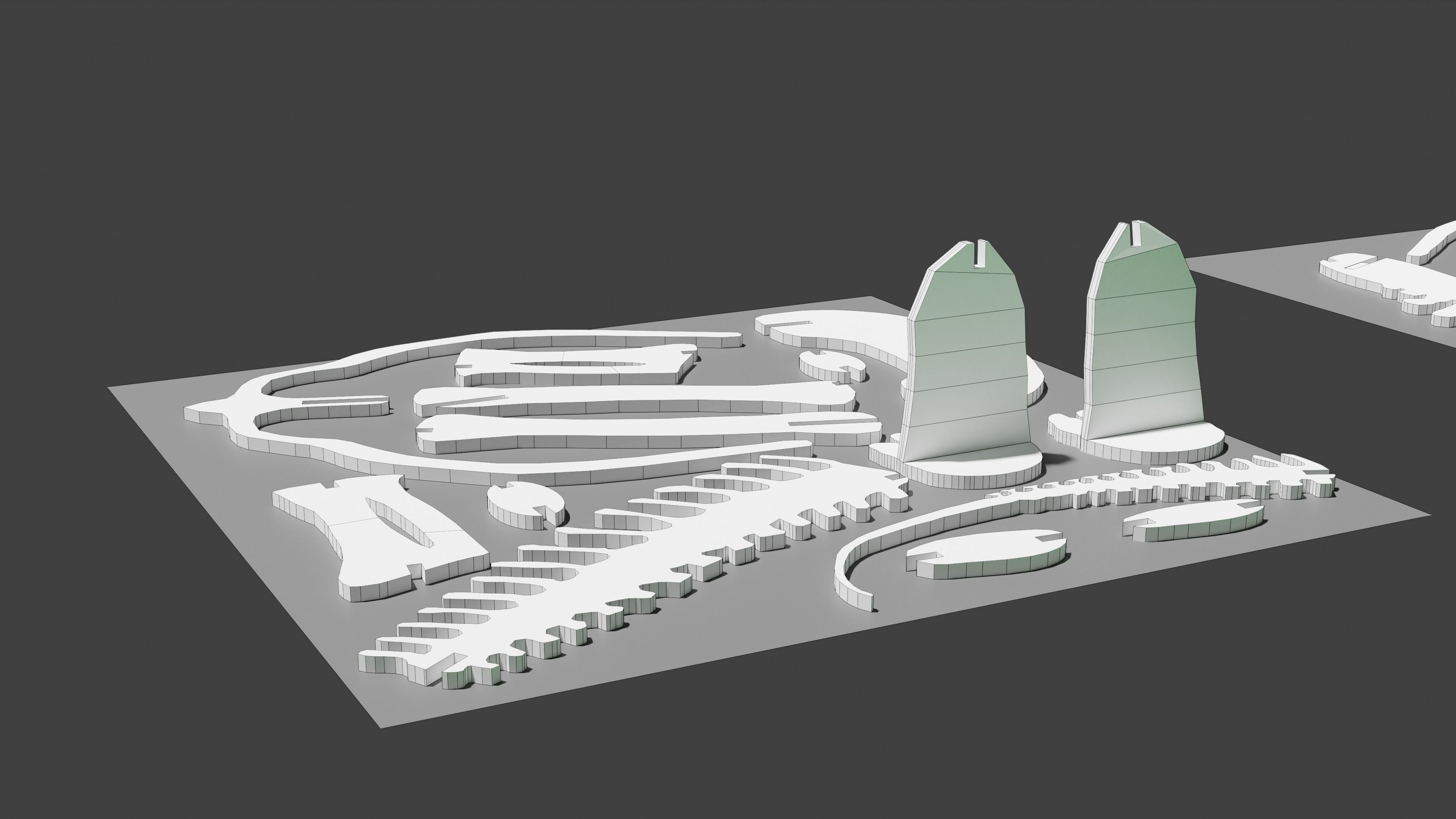 Brachiosaurus 3D Puzzle 3D print model_7