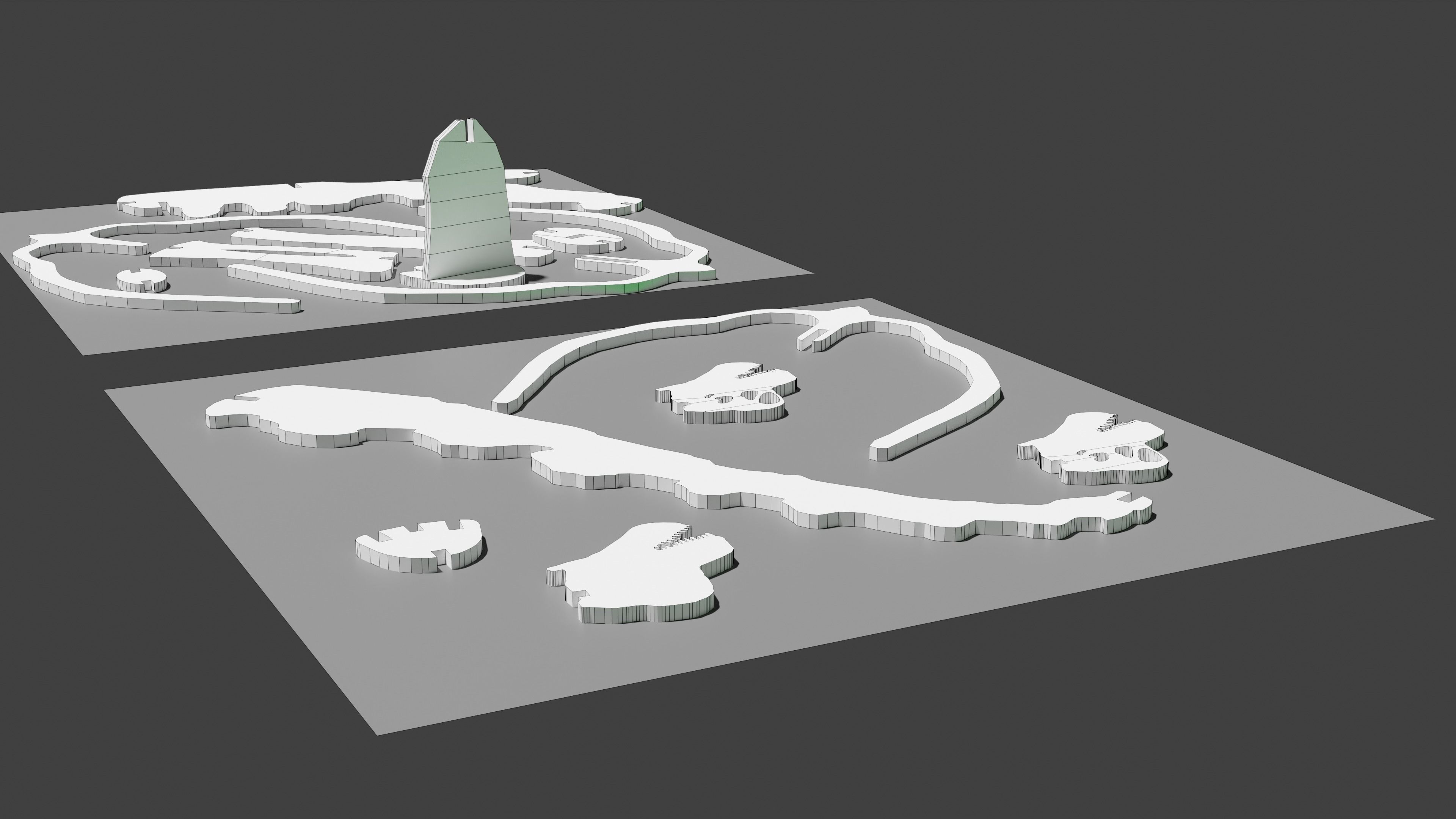 Brachiosaurus 3D Puzzle 3D print model_9