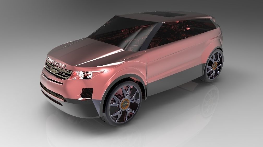 Range Rover Evoque Free 3D model_1