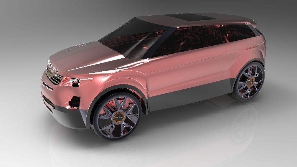 Range Rover Evoque Free 3D model_2