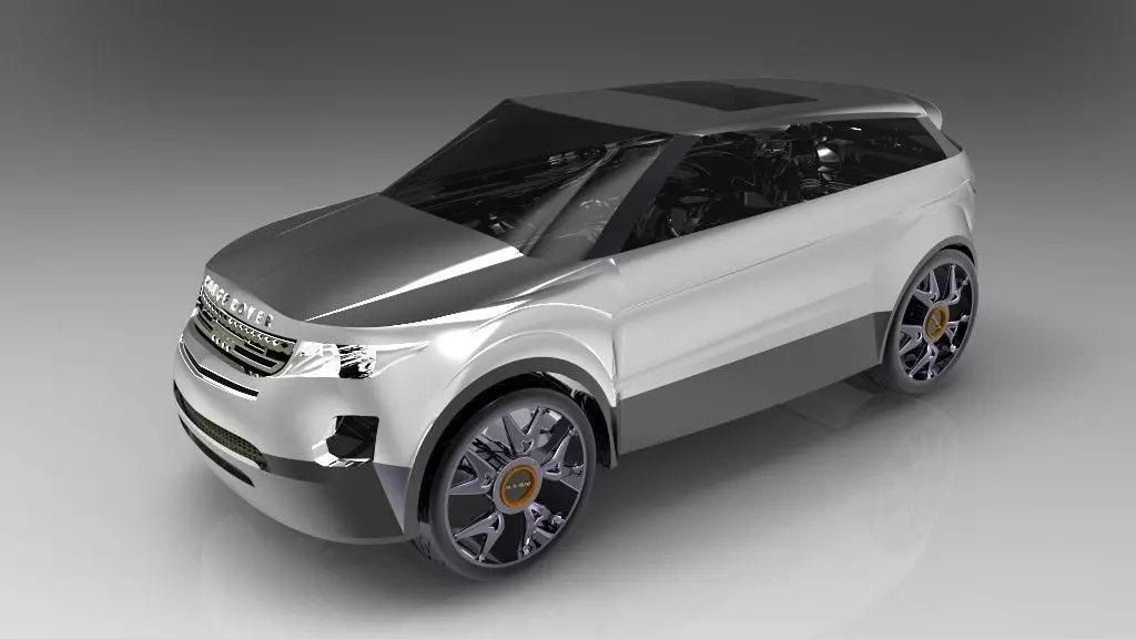 Range Rover Evoque Free 3D model_0