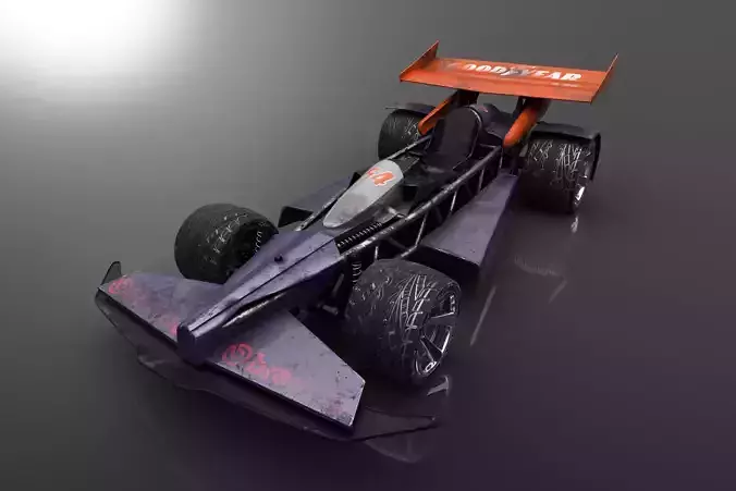 RC Car Model Nikko Low-poly 3D model