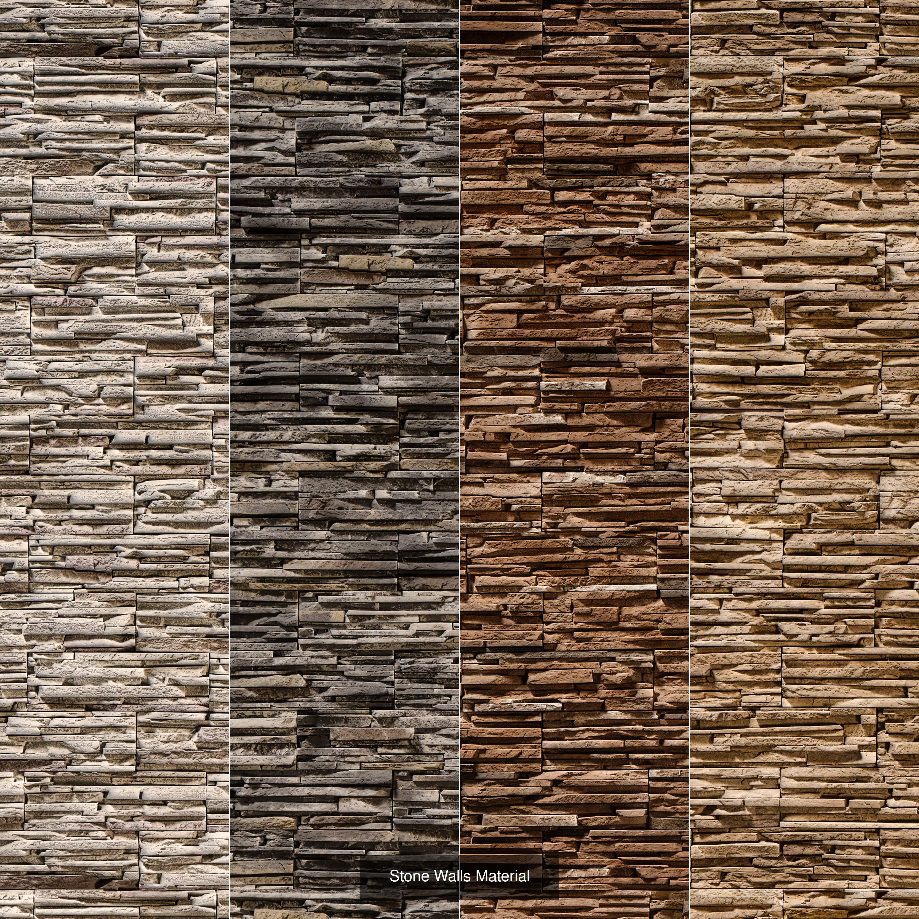 Stone walls Material - Collection Texture_0