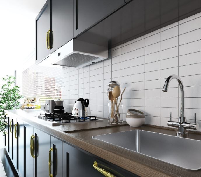 Kitchen Cabinet Design 3d 3D model_1