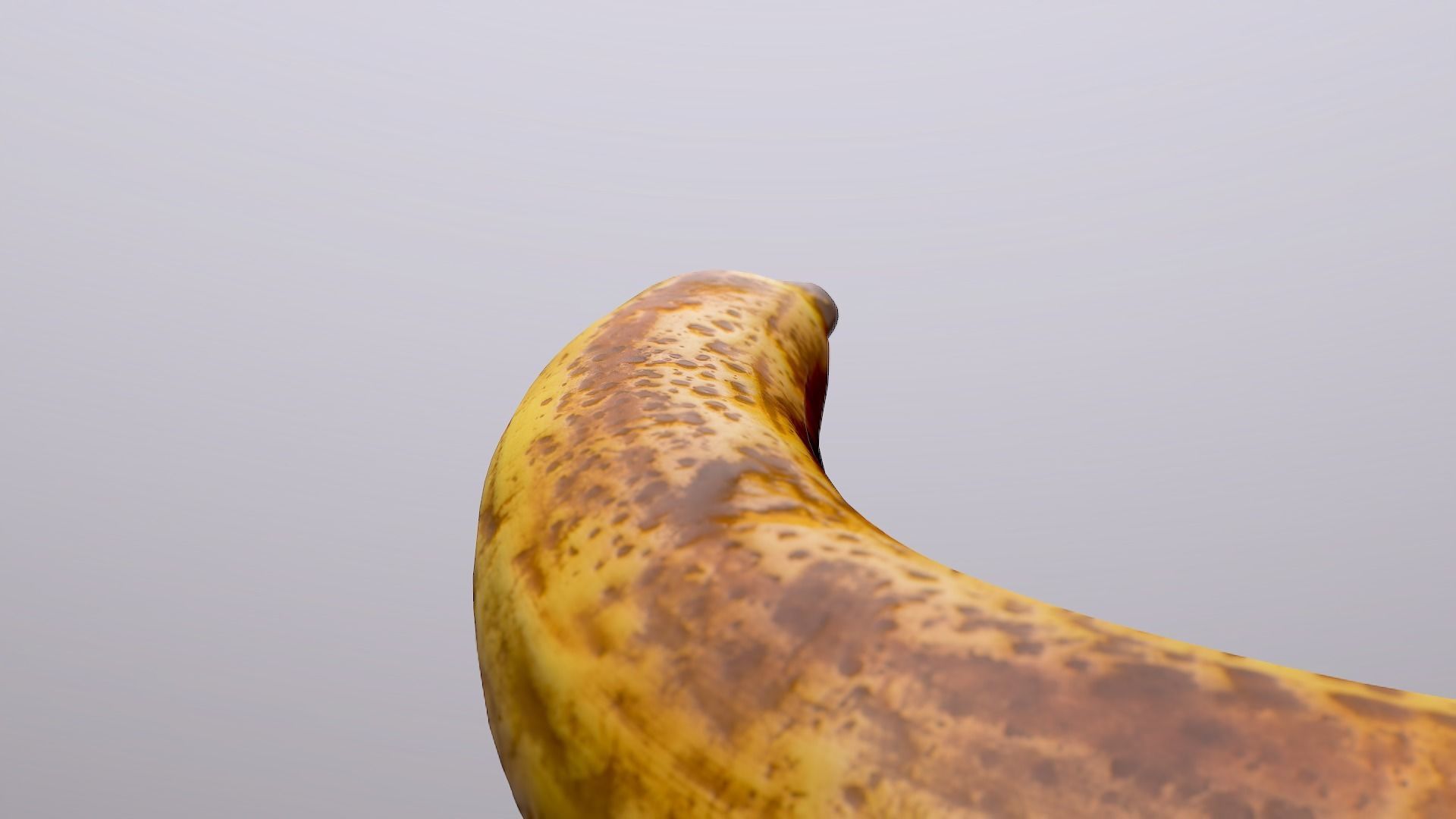 4K Realistic Banana Low-poly 3D model_5