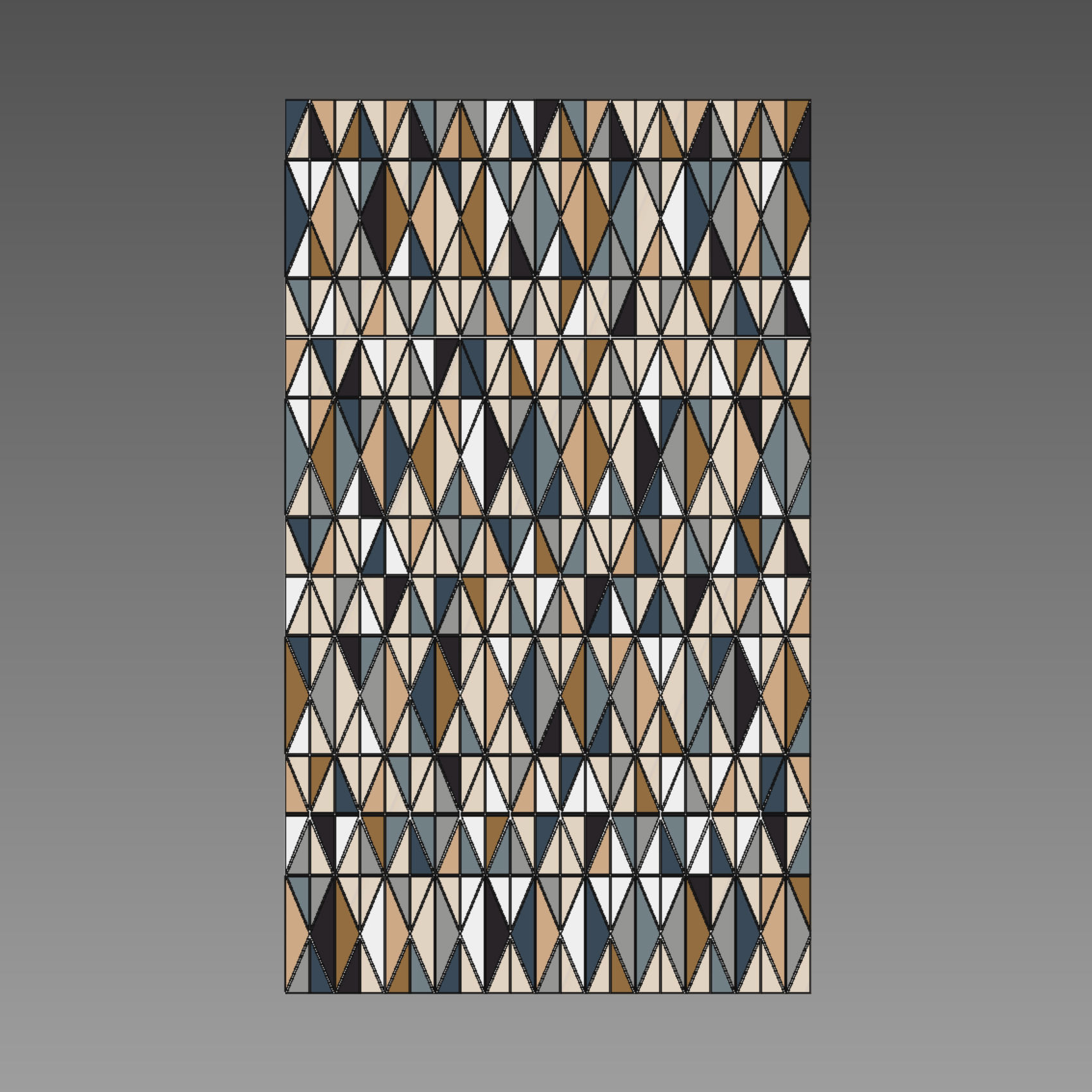 carpet cone 3D model_2
