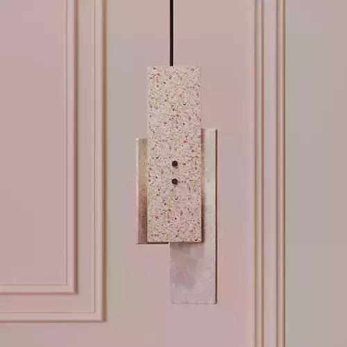 Remodern Bentu Terrazzo Collection - Pink 3D model