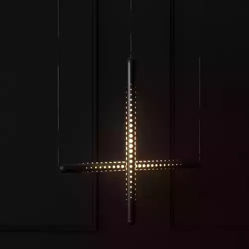 Tom Dixon Tube Light - Horizontal and Vertical 3D Model