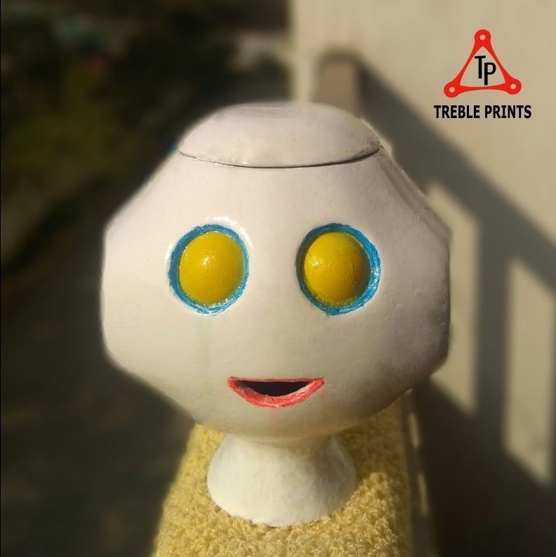 Robbie the Humanoid Bot 3D print model_2